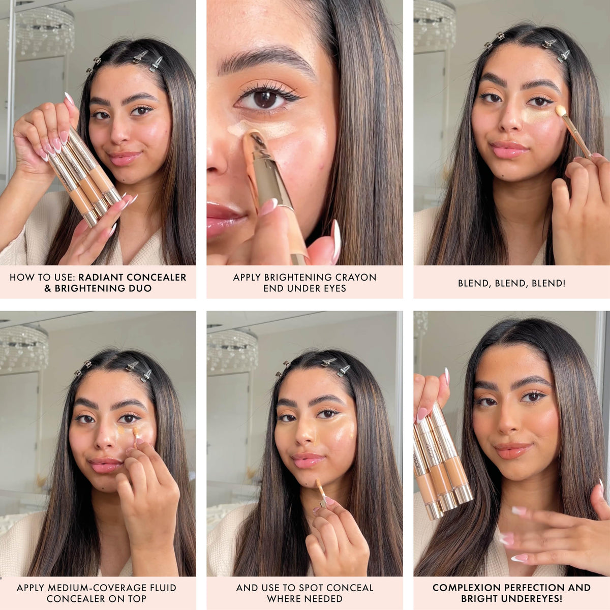 ICONIC LONDON Radiant Concealer & Brightening Duo | Creamy Liquid + Brightening Crayon Dual Ended Concealer, Cruelty Free, Vegan Makeup (Neutral Fair) 0.08 oz ICONIC LONDON buy supplements Au