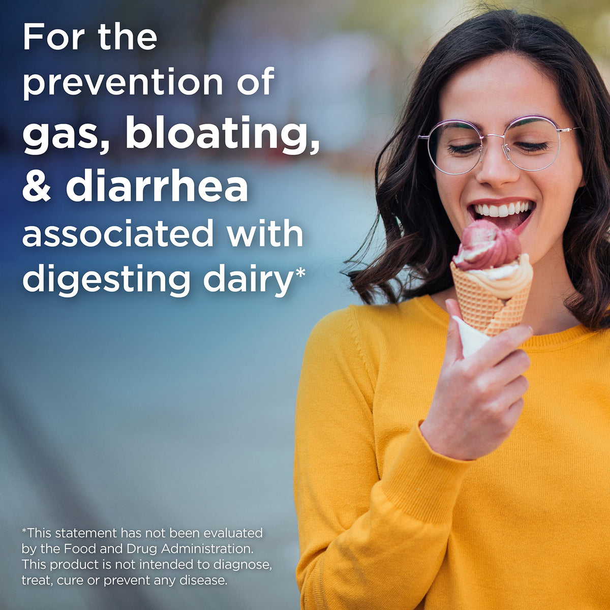 Lactaid Original Strength Lactose Intolerance Pills, 9000 FCC Natural Lactase Enzyme Dairy Relief Caplets, Helps Prevent Gas, Bloating & Diarrhea Due to Lactose Sensitivity in Adults & Kids, 120 Count Lactaid buy supplements Au