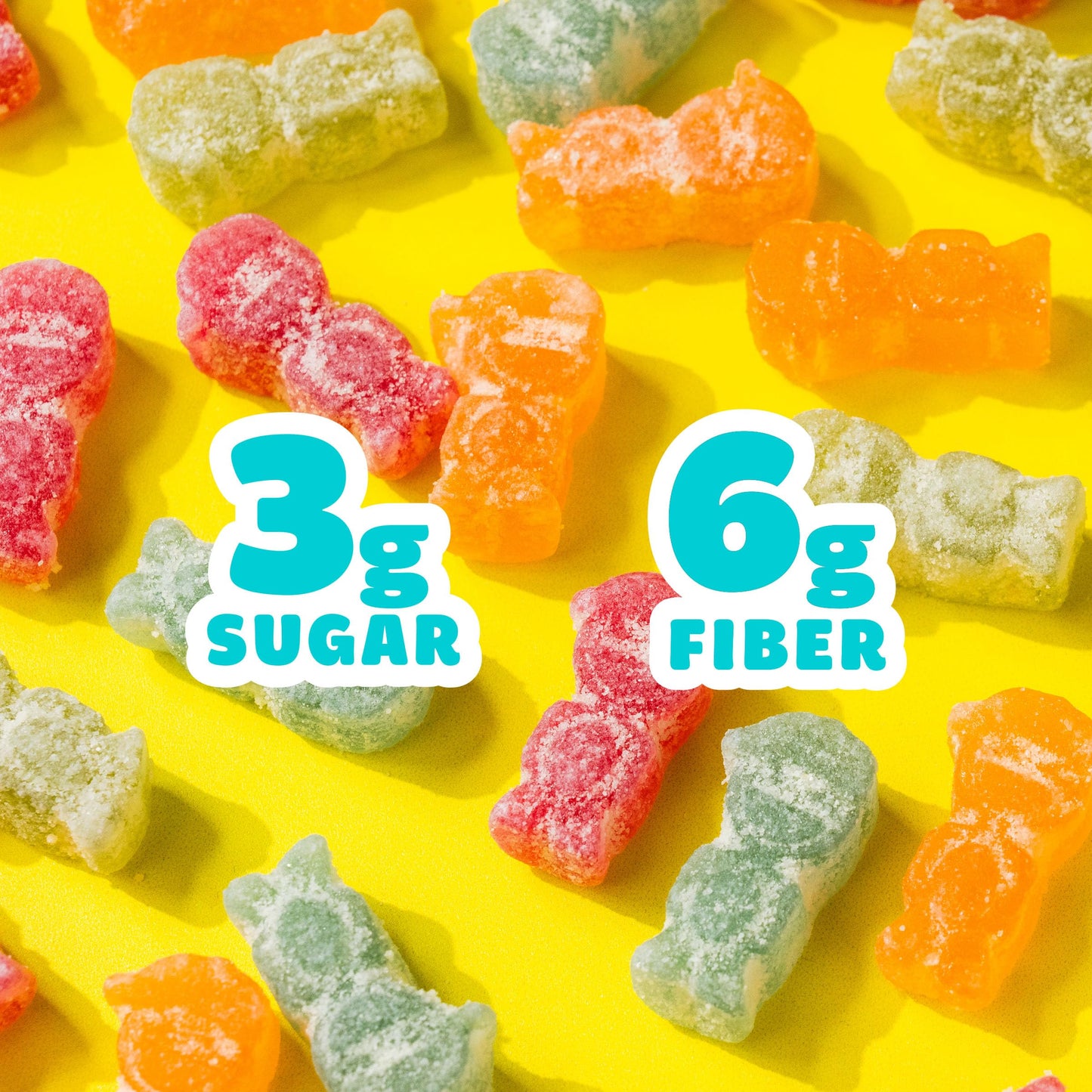 SmartSweets Sweet Fish, Low Sugar Gummy Candy (3g), Low Calorie (130), Gluten-Free -1.8oz (Pack of 6) Packaging may vary | Gluten Free, Plant Based, Healthy Snacks For Adults & Kids, Fiber Candy, Fun Chewy Berry Flavored Gummies, Healthy Candy
