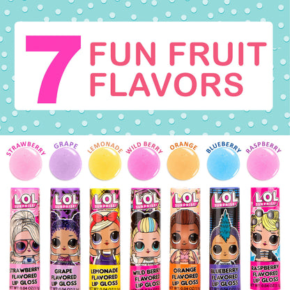 L.O.L Surprise 7-Pack Lip Gloss for Girls, Lol Lip Gloss L.O.L. Surprise!Buy Supplements Australia