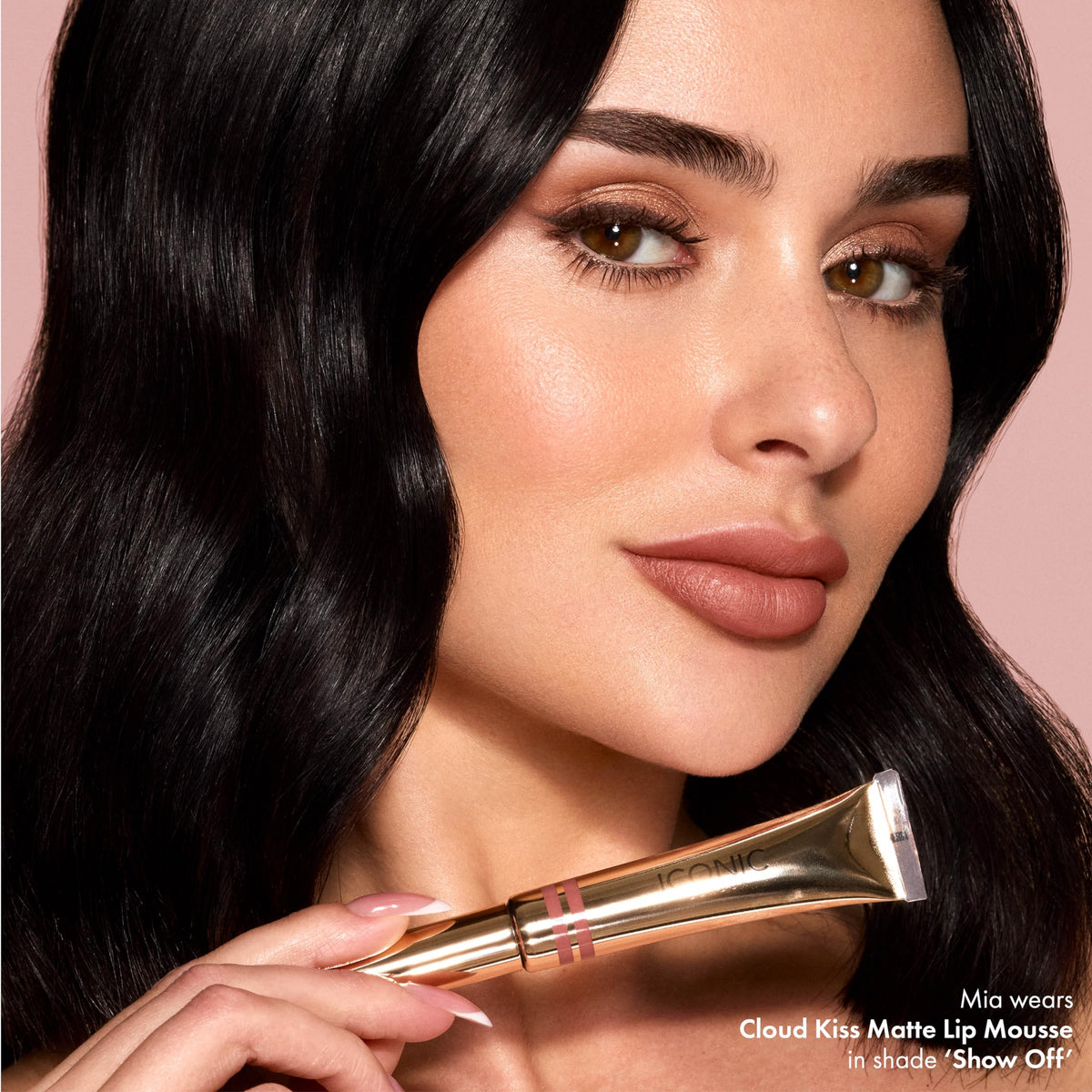 ICONIC LONDON Cloud Kiss Matte Lip Mousse | Matte Liquid Lip Colour, Cruelty-Free, Vegan Makeup, Show Off ICONIC LONDON buy supplements Au