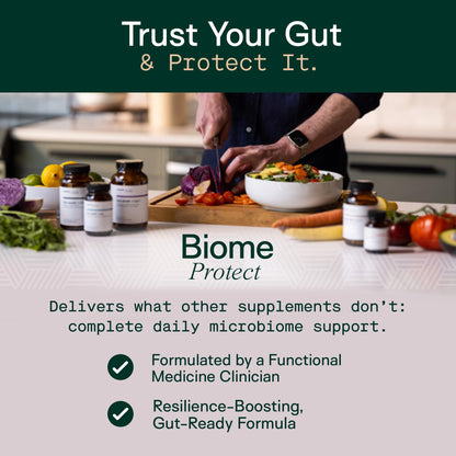 Adapt Naturals 4-in-1 Biome Protect Prebiotics, Probiotics Supplement Postbiotics & Polyphenols for Microbiome, Gut Health & Defense - PrimeBioHealth - canada supplements