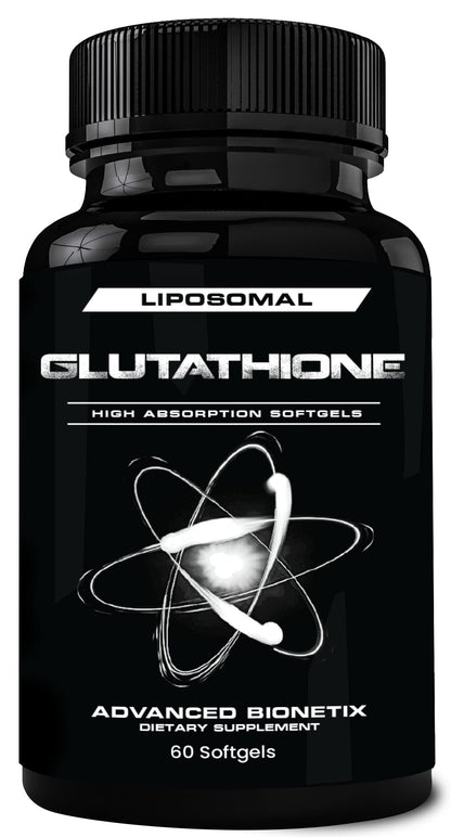 Advanced Bionetix 850mg Liposomal Glutathione Supplement | 120 Total Liposomal Softgels | Antioxidant Supplement w/Gluta-IV™, 100X Absorption Over Powder Glutathione - PrimeBioHealth - canada supplements