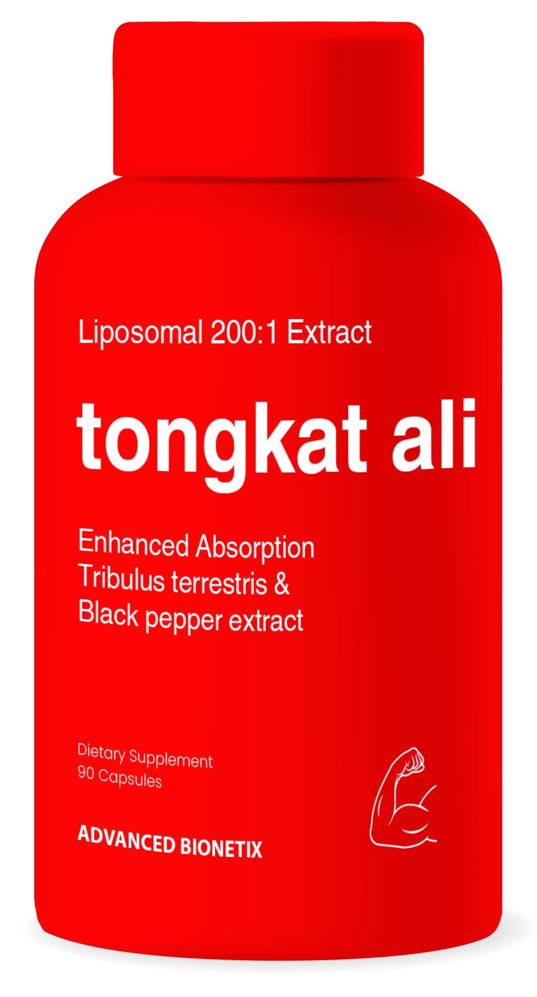 Advanced Bionetix Liposomal Longjack Tongkat Ali Extract Capsules | Powerful Pure Extract | Strength, Drive, Performance & Muscle Mass - PrimeBioHealth - canada supplements