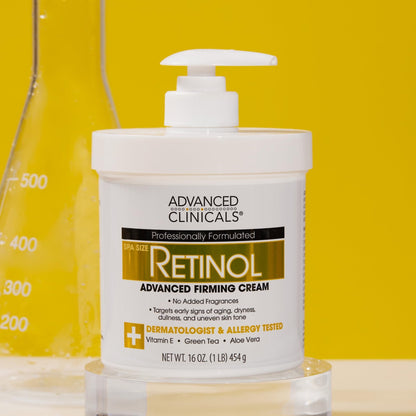 Advanced Clinicals Retinol Body Lotion & Face Moisturizer | Visible Anti Aging Skin Care Retinol Body Cream For Women & Men Targets Look Of Fine Lines - PrimeBioHealth - canada supplements