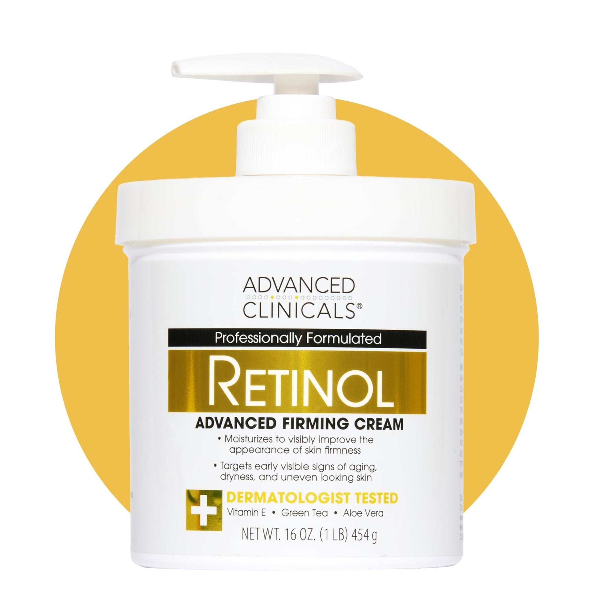 Advanced Clinicals Retinol Body Lotion & Face Moisturizer | Visible Anti Aging Skin Care Retinol Body Cream For Women & Men Targets Look Of Fine Lines - PrimeBioHealth - canada supplements
