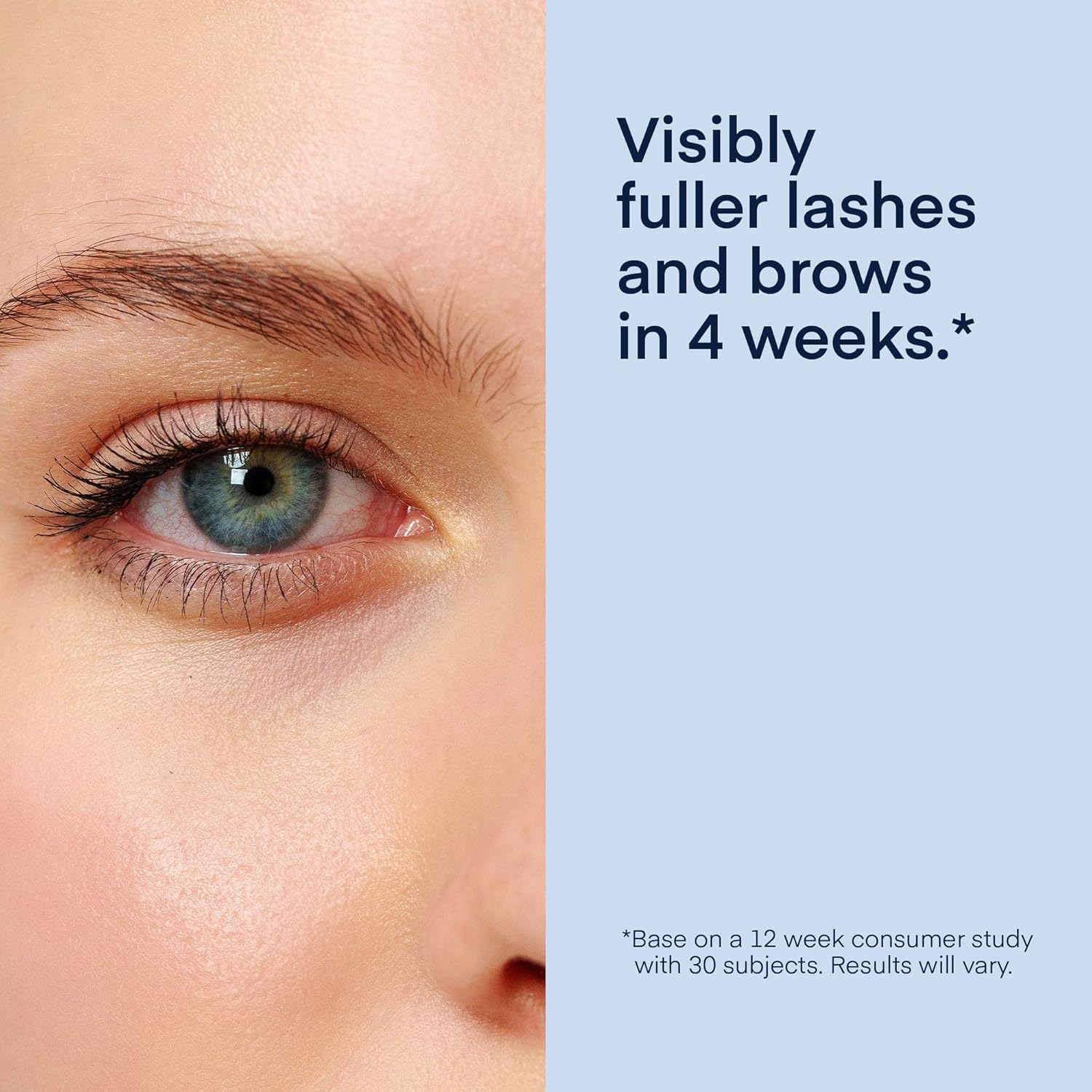Advanced Eyelash Serum for Thicker, Longer Eyelashes and Eyebrows - Grow Luscious Lashes with Brow Enhancer (3mL) - PrimeBioHealth - canada supplements