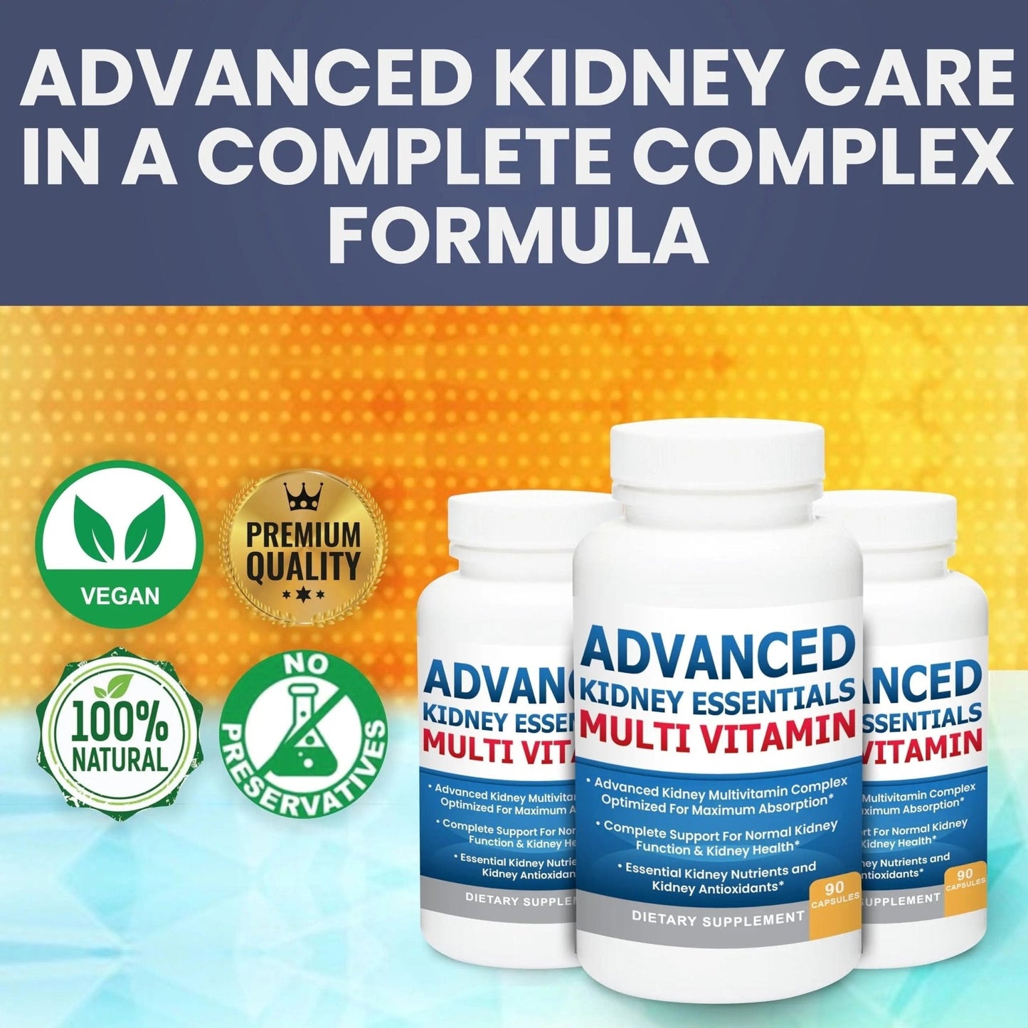Advanced Kidney Essentials Multivitamin. Kidney Support Supplement for Complete Kidney Health. Kidney Health Supplement - PrimeBioHealth - canada supplements