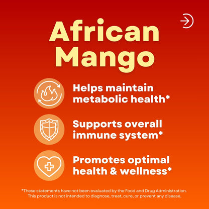 African Mango Capsules for Immune System, Metabolism, and Nutritional Wellness Support - Pure 10:1 Irvingia Gabonensis Extract - 180 Veggie Capsules Non-GMO, Gluten-Free, Vegan-Friendly - PrimeBioHealth - canada supplements