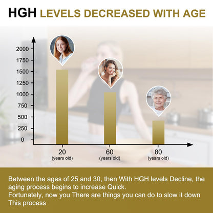AGELESS™: UltraMAX Gold™ Capsules, HGH Anti-Aging Supplement for Women, Slows Cellular Aging, Supports Immune Health, Smoother Skin Tone and Restorative Sleep, Weight Management, 90 Capsules | Healthy Aging Support, Cellular Energy, Longevity Support, Dai - PrimeBioHealth - canada supplements