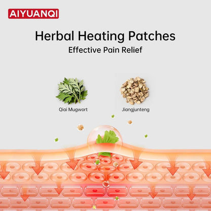 AIYUANQI 3PCS Menstrual Cramps Herbal Heating Patches for Pain Relief, Self-Heating Mugwort Patches, Full Abdomen Cover and Skin-friendly Comfortable, Rapid Heating and Keep Warm, Ideal Gift for Women - PrimeBioHealth - canada supplements