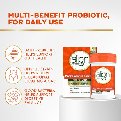 Align Probiotic, Pro Formula, Probiotics for Women and Men, Probiotics for Digestive Health, Men and Womens Probiotic Capsules Help Relieve - PrimeBioHealth - canada supplements