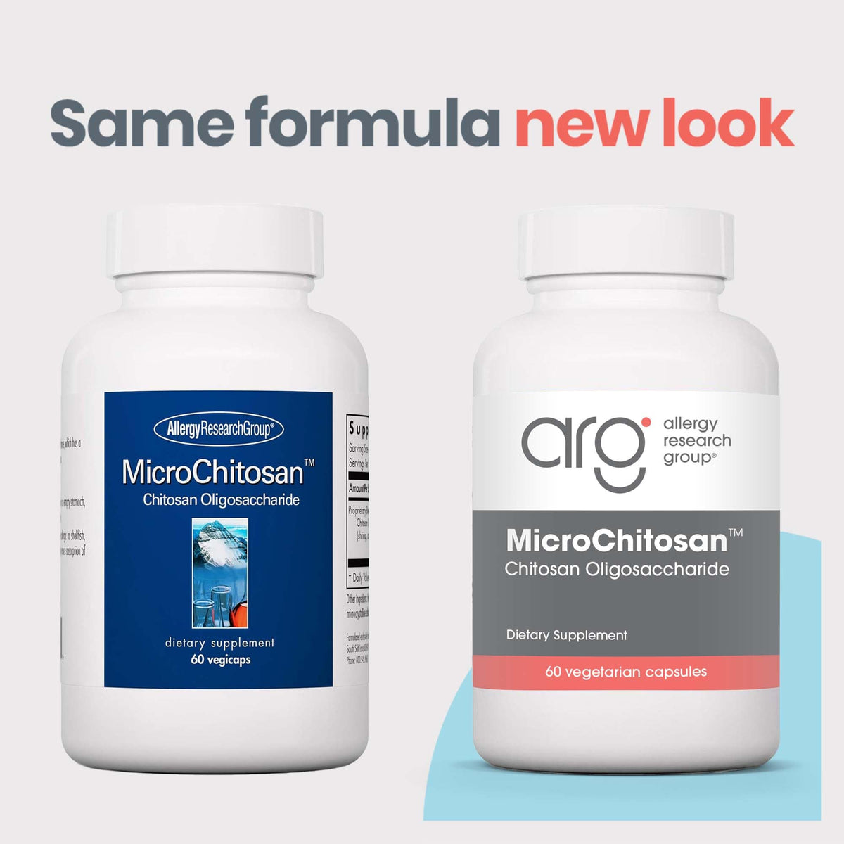 Allergy Research Group MicroChitosan Supplement - Chitosan, Chitosan Oligosaccharide, Cleansing Support Binder, Enhanced Detoxification - PrimeBioHealth - canada supplements