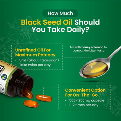 Amazing Herbs Premium Liquid Black Seed Oil - Cold Pressed with Nigella & Sativa, Aids in Digestive Health, Omegas 3 6 & 9, Immune Support, Brain Function - PrimeBioHealth - canada supplements
