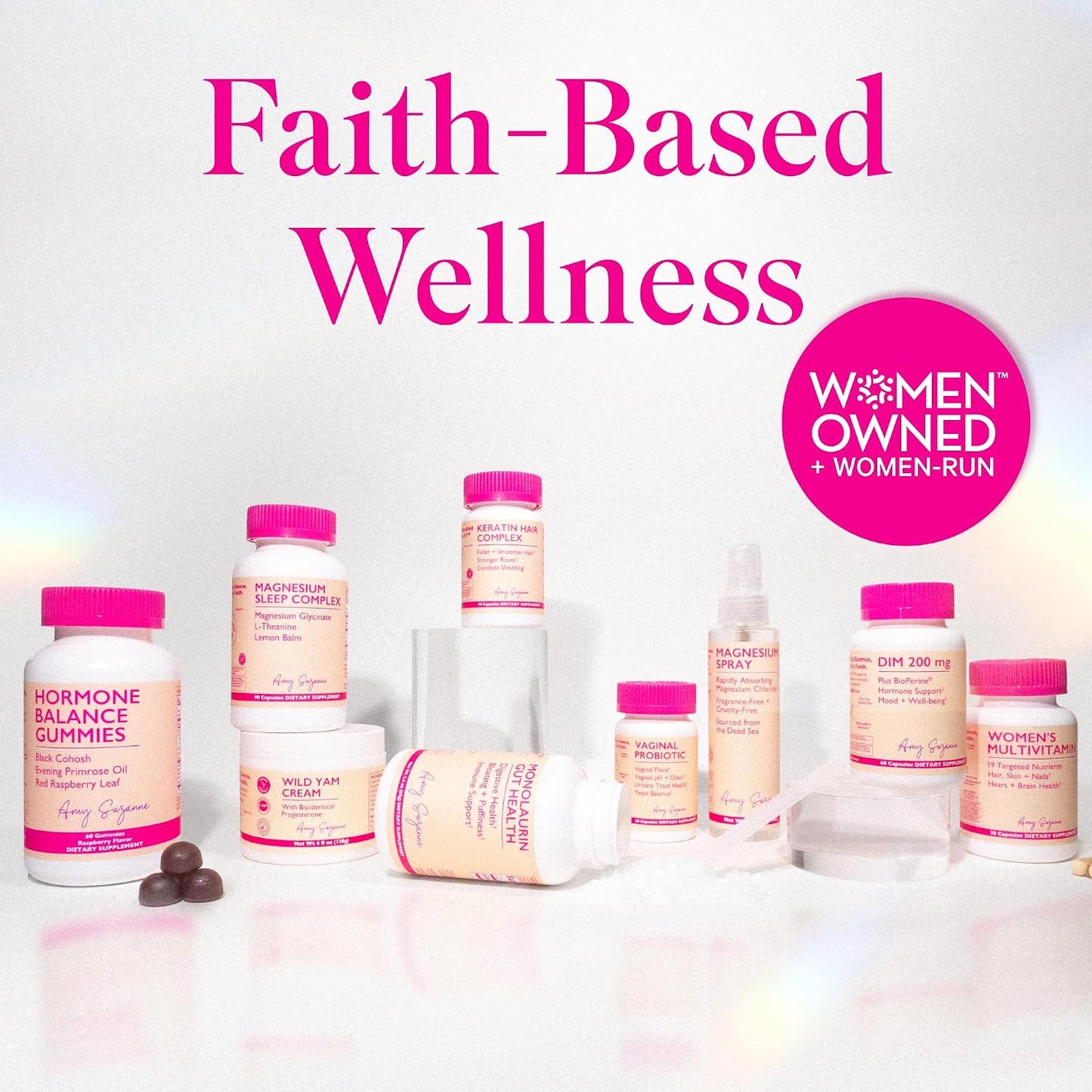 Amy Suzanne Hormone Balance Gummies for Women, 60 Count | Hormone Harmony for Mood, Energy, Occasional Bloat, PMS Comfort, Perimenopause & Menopause Support - PrimeBioHealth - canada supplements