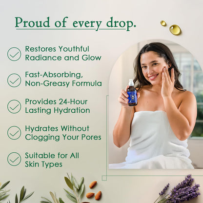 Ancient Greek Remedy Body Oil - Organic After Shower Face Oil & Body Moisturizer for Dry Skin - Almond, Jojoba, Olive, Lavender - PrimeBioHealth - canada supplements