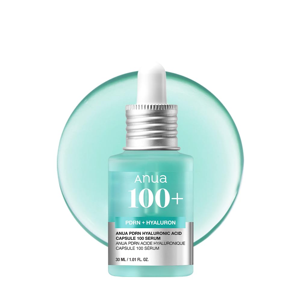 Anua PDRN Hyaluronic Acid Capsule 100 Serum, Radiant Face Serum, Salmon DNA, Hyaluronic Acid, Hydration, Moisture Plumping Effect - PrimeBioHealth - canada supplements