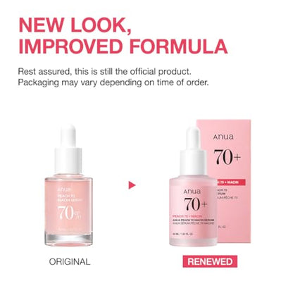 Anua Peach 70 Niacinamide Serum, Daily Glow Serum For Face, Skin Tone & Dullness Care with Vitamin B12, Lightweight - PrimeBioHealth - canada supplements