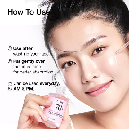 Anua Peach 70 Niacinamide Serum, Daily Glow Serum For Face, Skin Tone & Dullness Care with Vitamin B12, Lightweight - PrimeBioHealth - canada supplements