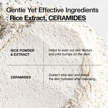 ANUA Rice Enzyme Brightening Cleansing Powder, Exfoliating Powder-to-Foam Cleanser, Smooth Texture & Clarity - PrimeBioHealth - canada supplements