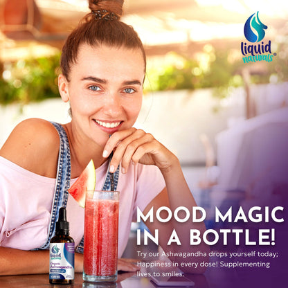Ashwagandha KSM 66 Drops, 2000mg Natural Berry Flavor - Ashwagandha Supplements for Women, Ksm-66 Ashwaganda Extract for Immune Support, Performance, Heart Health - 60 Servings - PrimeBioHealth - canada supplements
