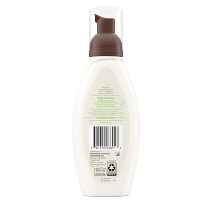 Aveeno Clear Complexion Foaming Oil-Free Facial Cleanser with Soy Extract & 0.5% Salicylic Acid, Acne Treatment Face - PrimeBioHealth - canada supplements
