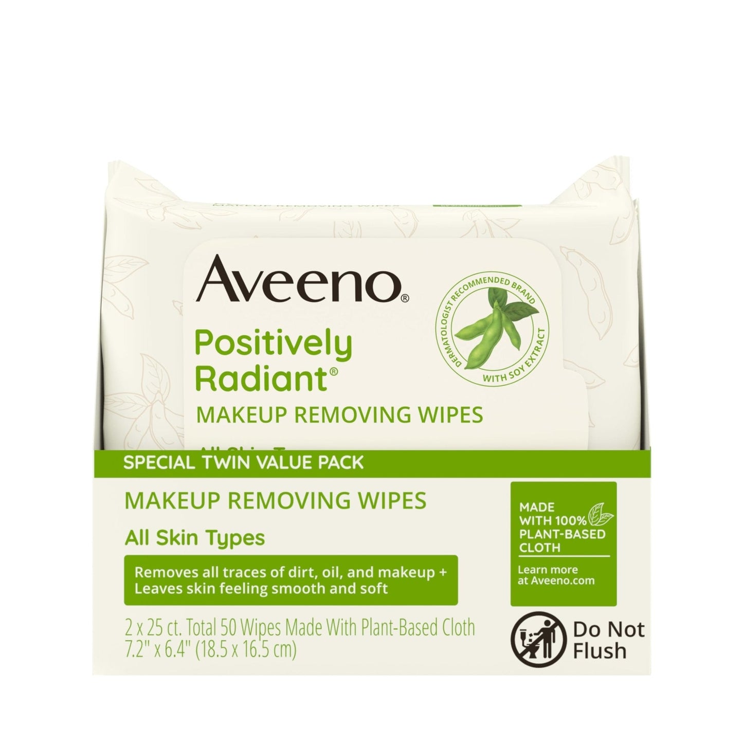 Aveeno Positively Radiant Makeup Remover Wipes, Oil Free, Alcohol Free, Non-Comedogenic Facial Cleansing Wipes, Gentle Face Wipes for Sensitive Skin - PrimeBioHealth - canada supplements