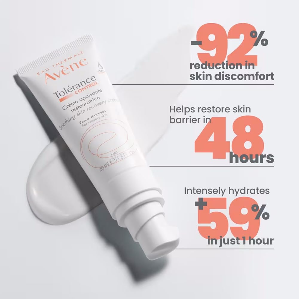 Avène Tolerance Control Soothing Skin Recovery Cream, for Hypersensitive Dry Skin, Restores Skin Barrier, Calms sensations of skin discomfort - PrimeBioHealth - canada supplements