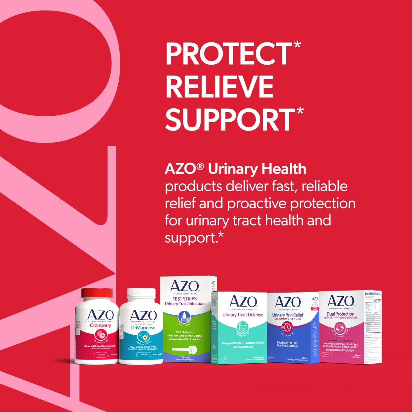 AZO Cranberry Urinary Tract Health Gummies Dietary Supplement, 2 Gummies = 1 Glass of Cranberry Juice, Helps Cleanse & Protect - PrimeBioHealth - canada supplements