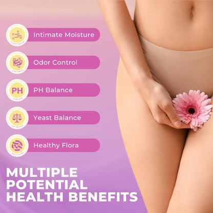 BAKAKOUL Feminine Probiotics Gummies for Women, Vaginal Probiotics with Slippery Elm,Prebiotics & Probiotics Supports pH Balance,Immune Health, Vegan - PrimeBioHealth - canada supplements