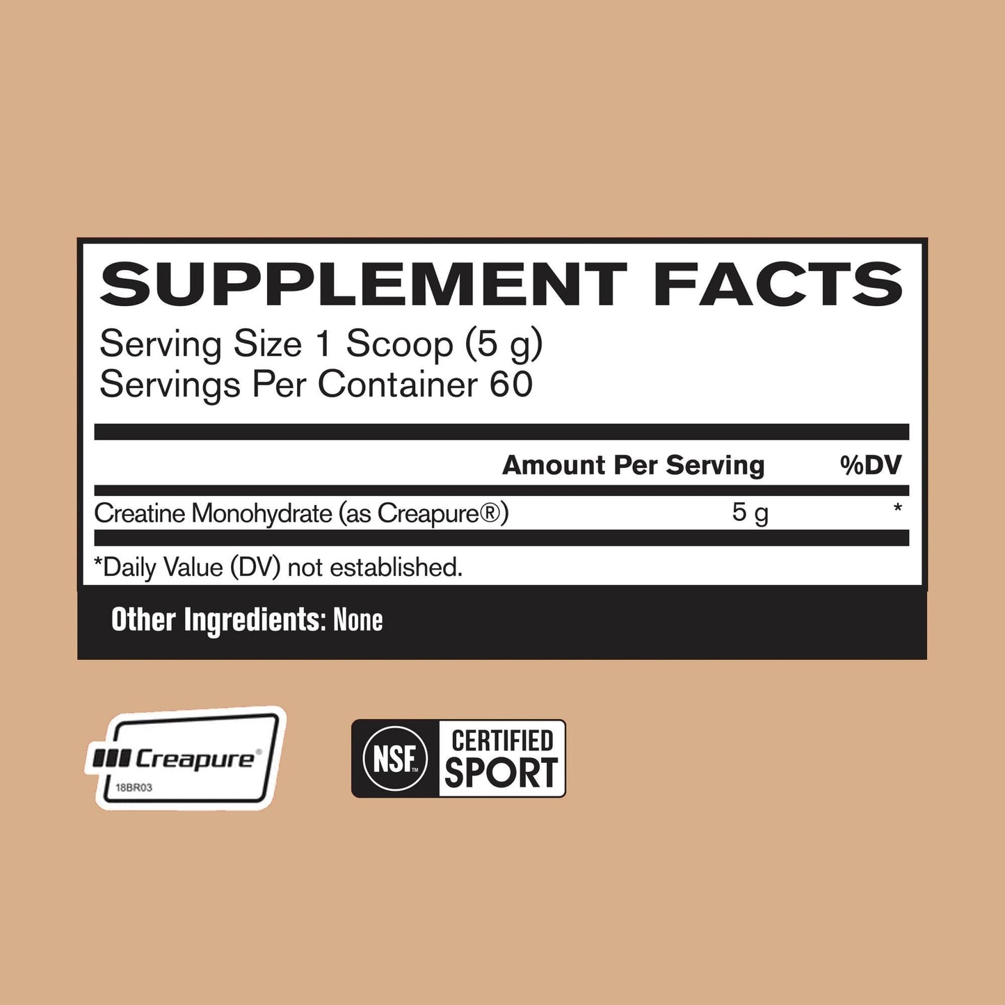 BARE PERFORMANCE NUTRITION, BPN Pure Creatine Monohydrate Powder by Creapure, 5g of Creatine per Serving, - PrimeBioHealth - canada supplements