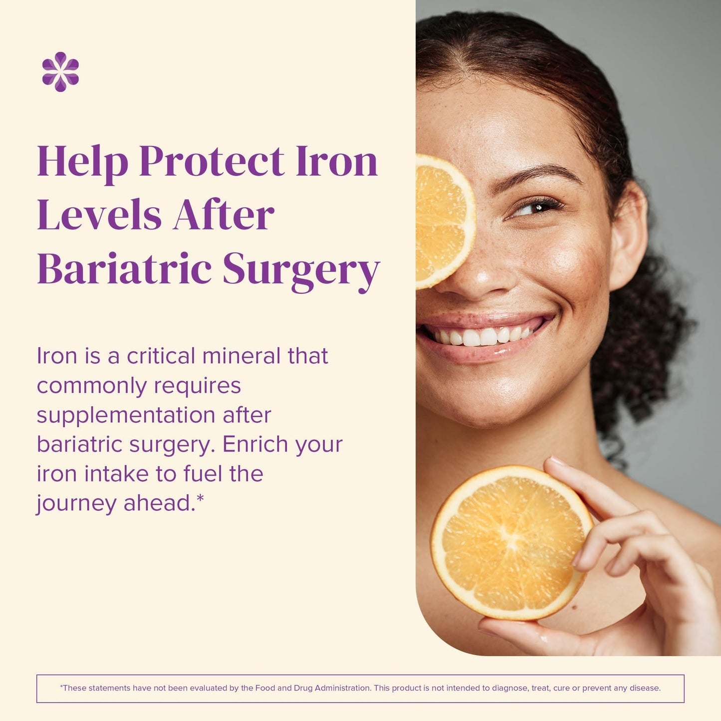 Barimelts Iron with Vitamin C, 90 Fast-Dissolving Tablets (1-Month Supply), Sugar-Free Bariatric Iron Supplement for Women, Natural Orange Flavor - PrimeBioHealth - canada supplements