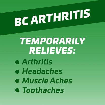 BC Pain Relief Powder, Arthritis Pain, 50 ct (Pack of 1) - PrimeBioHealth - canada supplements