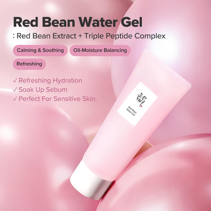 Beauty of Joseon Red Bean Water Gel Hydrating Peptide Hydro Boost Moisturizer for Acne Prone Dry Skin, Korean Skin Care - PrimeBioHealth - canada supplements