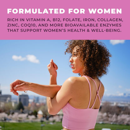 Beef Organ Supplement for Women - Beef Liver, Kidney, Heart and Uterus Tissue, Supports Women's Overall Energy and Health - Pasture Raised in New Zealand - PrimeBioHealth - canada supplements
