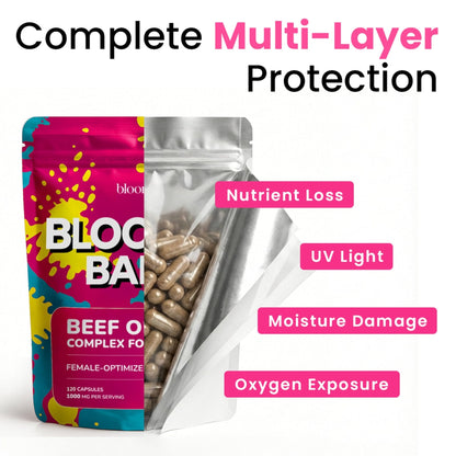 Beef Organ Supplement for Women – Grass Fed Liver, Uterus, Ovary, Heart, Kidney – 30+ Nutrients to Support Hormone Balance, Cycle Health, Energy, Immunity - PrimeBioHealth - canada supplements