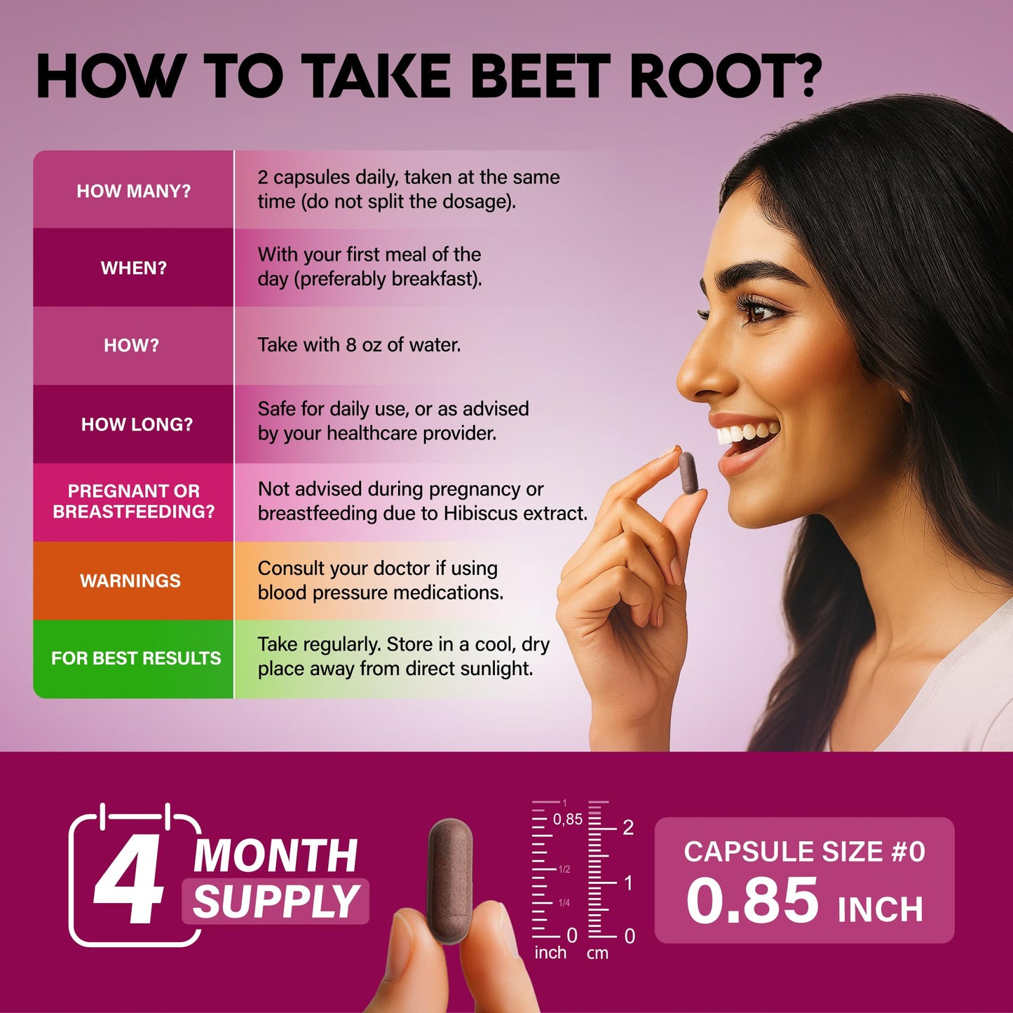 Beet Root 5-in-1 Complex Capsules - Healthy Blood Pressure Support Supplement** for Heart & Circulation Support - with Hawthorn Berry, Hibiscus & Garlic - PrimeBioHealth - canada supplements