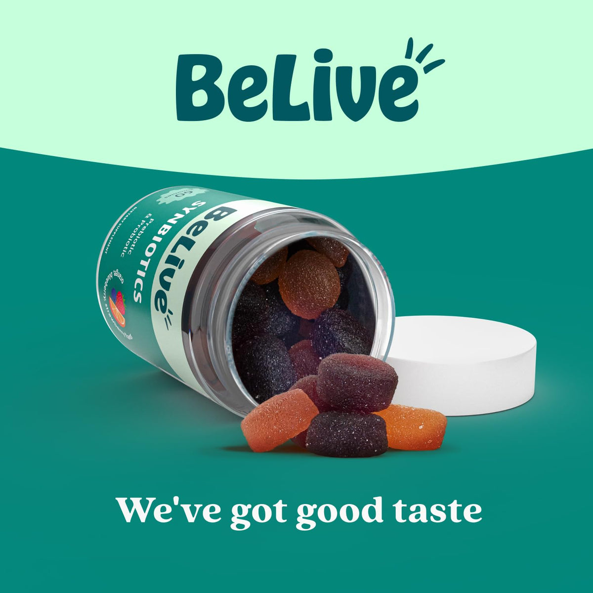 BeLive Synbiotics - Probiotic & Prebiotic Fiber Gummies – High Strength Inulin (3g), Dietary Fiber Supplement, Digestive Support for Kids & Adults - PrimeBioHealth - canada supplements