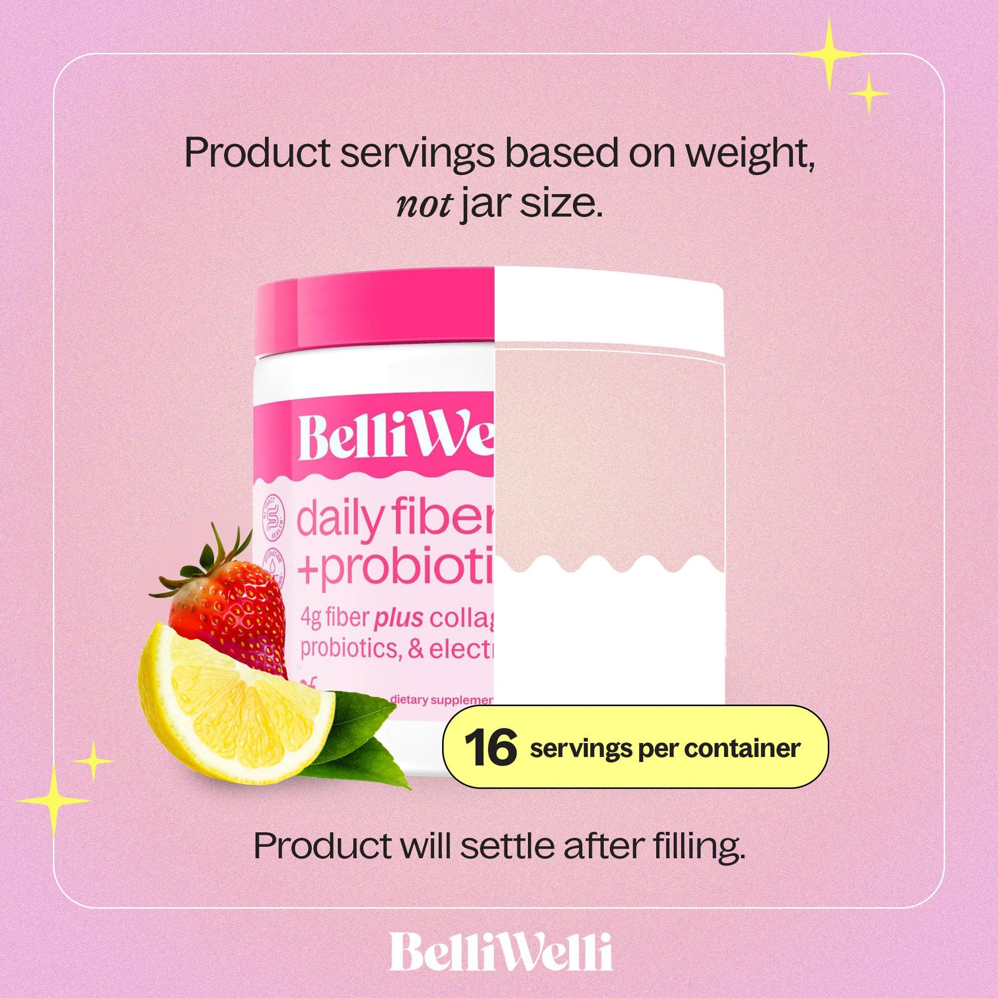BelliWelli Fiber Supplement for Women & Men Premium Daily Fiber Powder from Organic Acacia with Added Collagen Electrolytes & Probiotics No Bloat Constipation - PrimeBioHealth - canada supplements