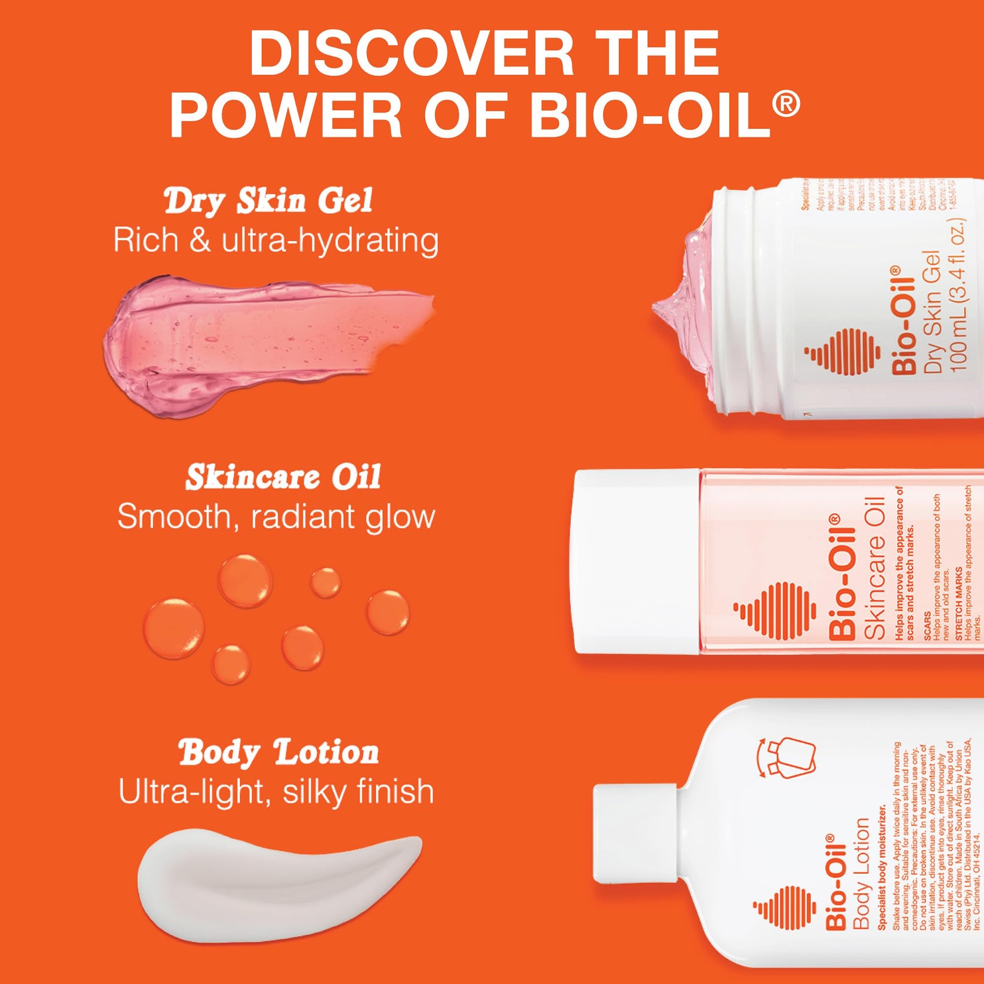 Bio-Oil Moisturizing Body Lotion for Dry Skin, Ultra-Lightweight High-Oil Hydration, with Jojoba Oil, Rosehip Oil - PrimeBioHealth - canada supplements