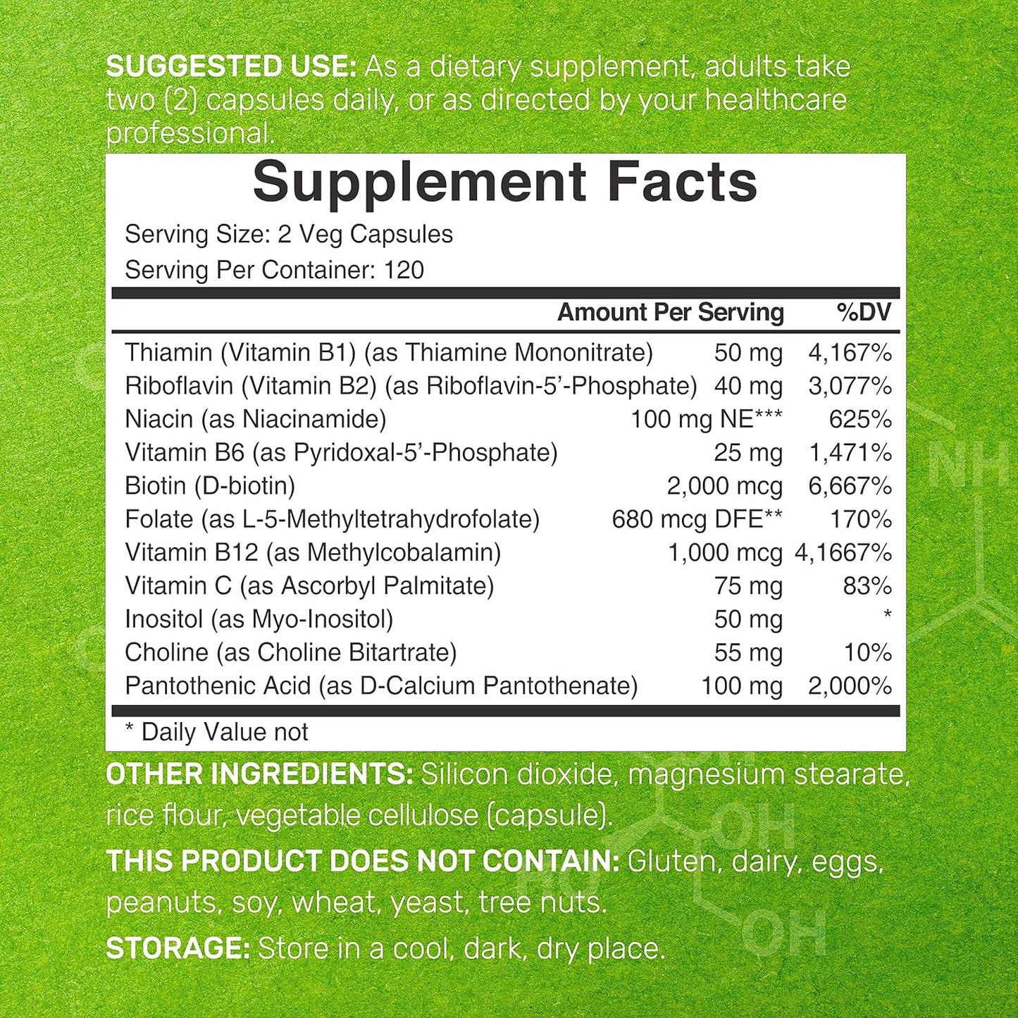 Bioactive Vitamin B Complex for Men & Women, 240 Veggie Capsules - Methylated B Complex & Esterified Vitamin C – High Potency & Easy Absorption – Immune, Energy & Metabolism Supplement – Non-GMO - PrimeBioHealth - canada supplements