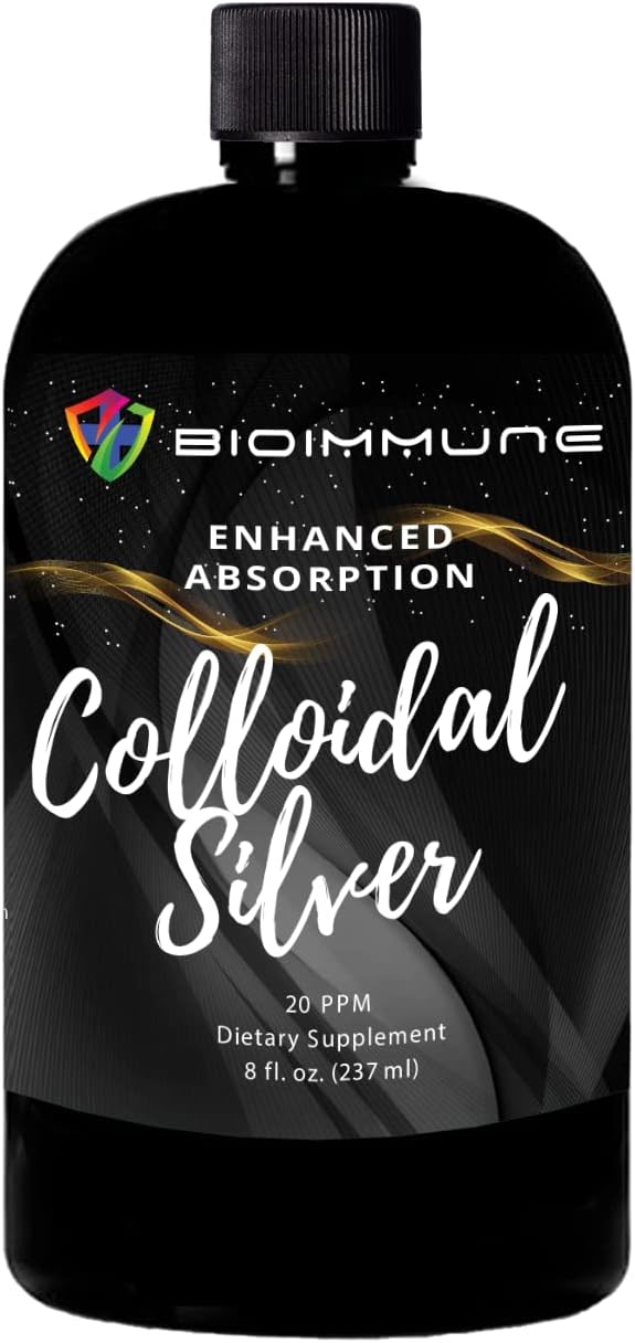 BIOIMMUNE Colloidal Silver Hydrosol Immune Support. Highest Bio-Availability. Clean, Pure & Safe – 99.999% Pure Silver. 3rd Party Verified, Made in USA. Will Remove Unwanted Tiny Visitors - PrimeBioHealth - canada supplements