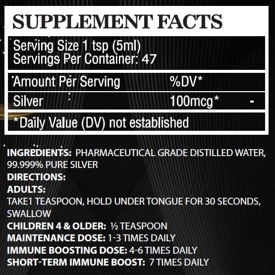 BIOIMMUNE Colloidal Silver Hydrosol Immune Support. Highest Bio-Availability. Clean, Pure & Safe – 99.999% Pure Silver. 3rd Party Verified, Made in USA. Will Remove Unwanted Tiny Visitors - PrimeBioHealth - canada supplements