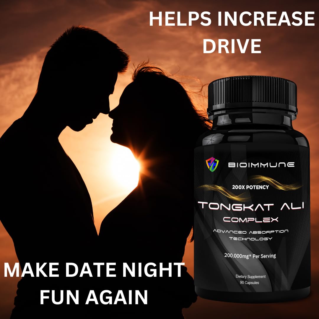 BioImmune Longjack Tongkat Ali Ultra Concentrated Purified Extract Capsules | Strength Muscle Mass, Drive, Performance - PrimeBioHealth - canada supplements