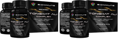 BioImmune Longjack Tongkat Ali Ultra Concentrated Purified Extract Capsules | Strength Muscle Mass, Drive, Performance - PrimeBioHealth - canada supplements