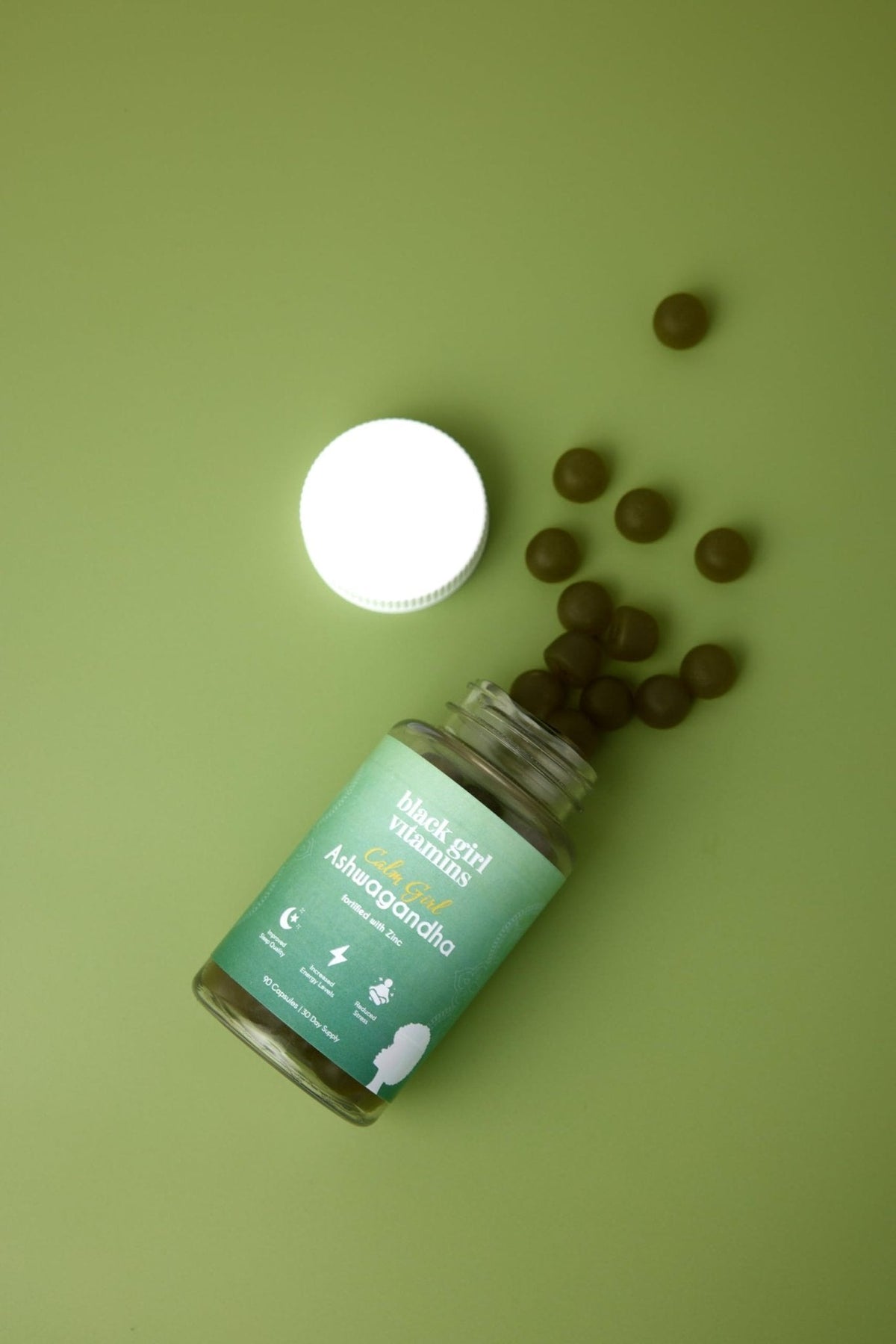 Black Girl Vitamins Calm Girl Ashwagandha + Zinc Gummies Stress Support, Promotes Relaxation & Mental Clarity, Supports Sleep & Immune Health - PrimeBioHealth - canada supplements