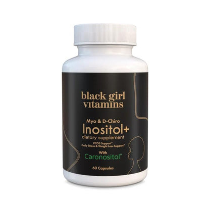 Black Girl Vitamins Inositol Supplement, 2000mg Myo + 50mg D-Chiro, Vegan Capsules to Support Hormone Balance - PrimeBioHealth - canada supplements