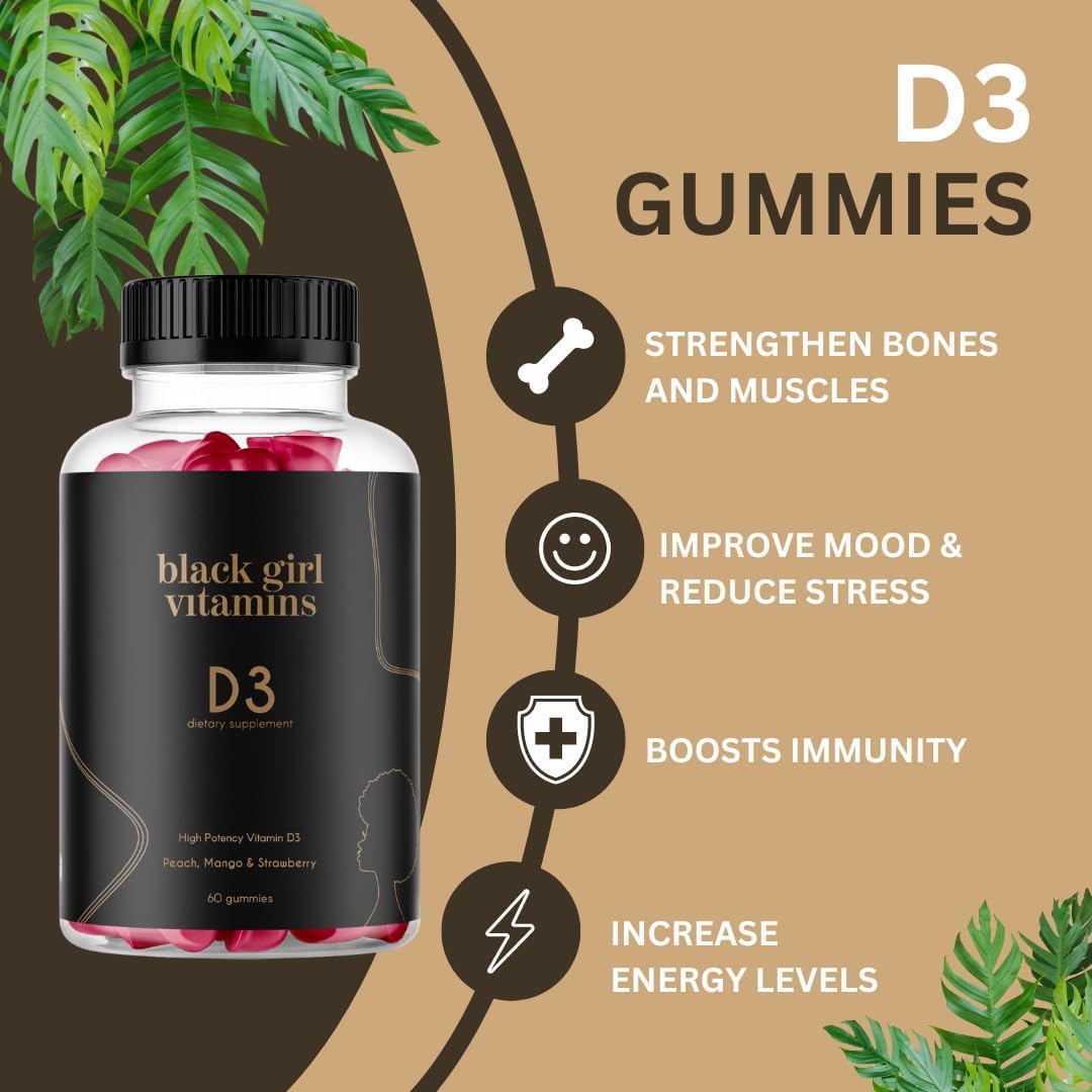 Black Girl Vitamins Look Good Feel Good Bundle – Hair Skin & Nails, Vitamin D3 2000IU & Once a Day Multivitamin - Women's Supplement Bundle - PrimeBioHealth - canada supplements