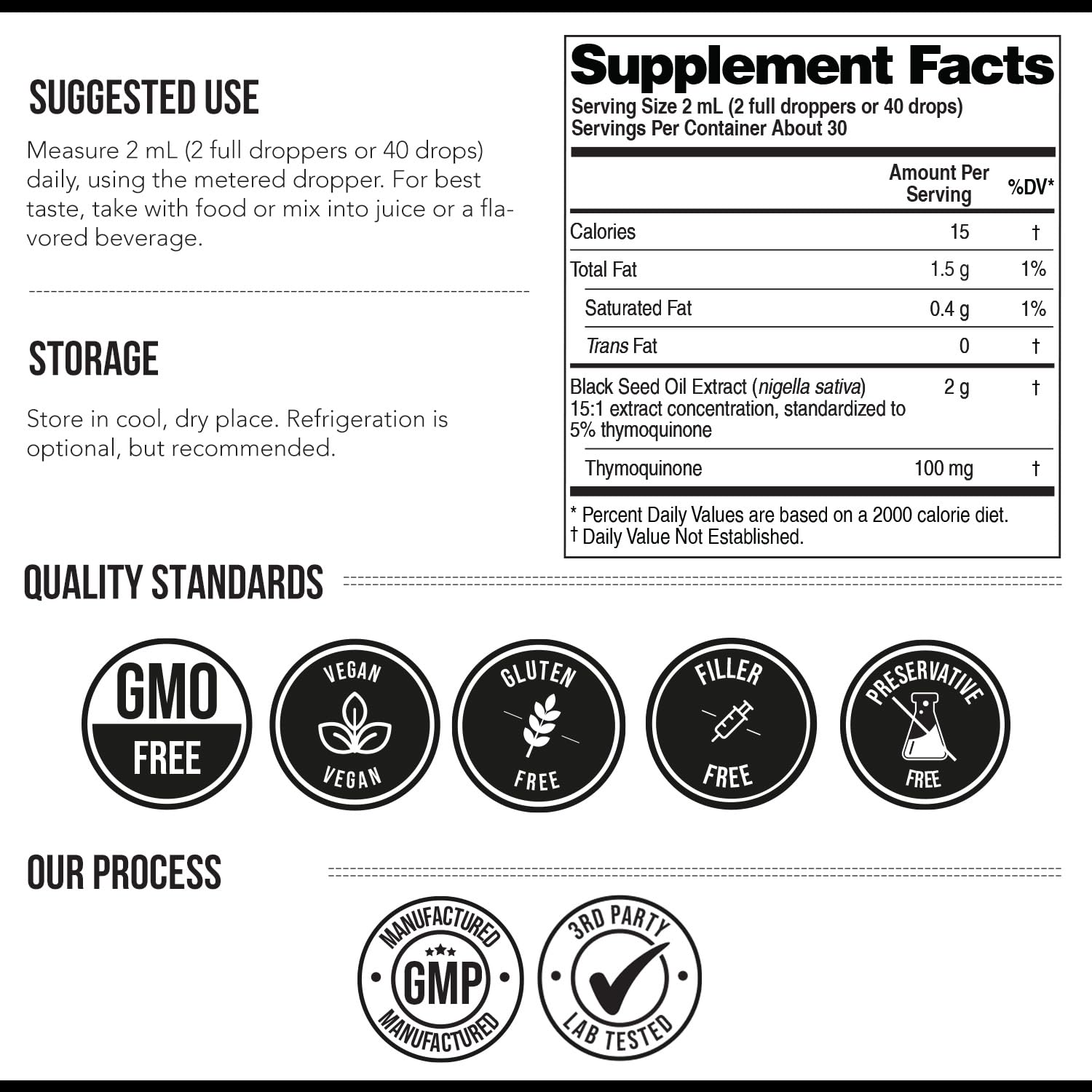 Black Seed Oil Softgels | 5% Thymoquinone - TQ-Advanced® | High Potency - 500 mg per Capsule - 15:1 Concentrate from Nigella Sativa Extract, Raw Form, Vegan Formula, Glass Bottle (60 Softgels) - PrimeBioHealth - canada supplements