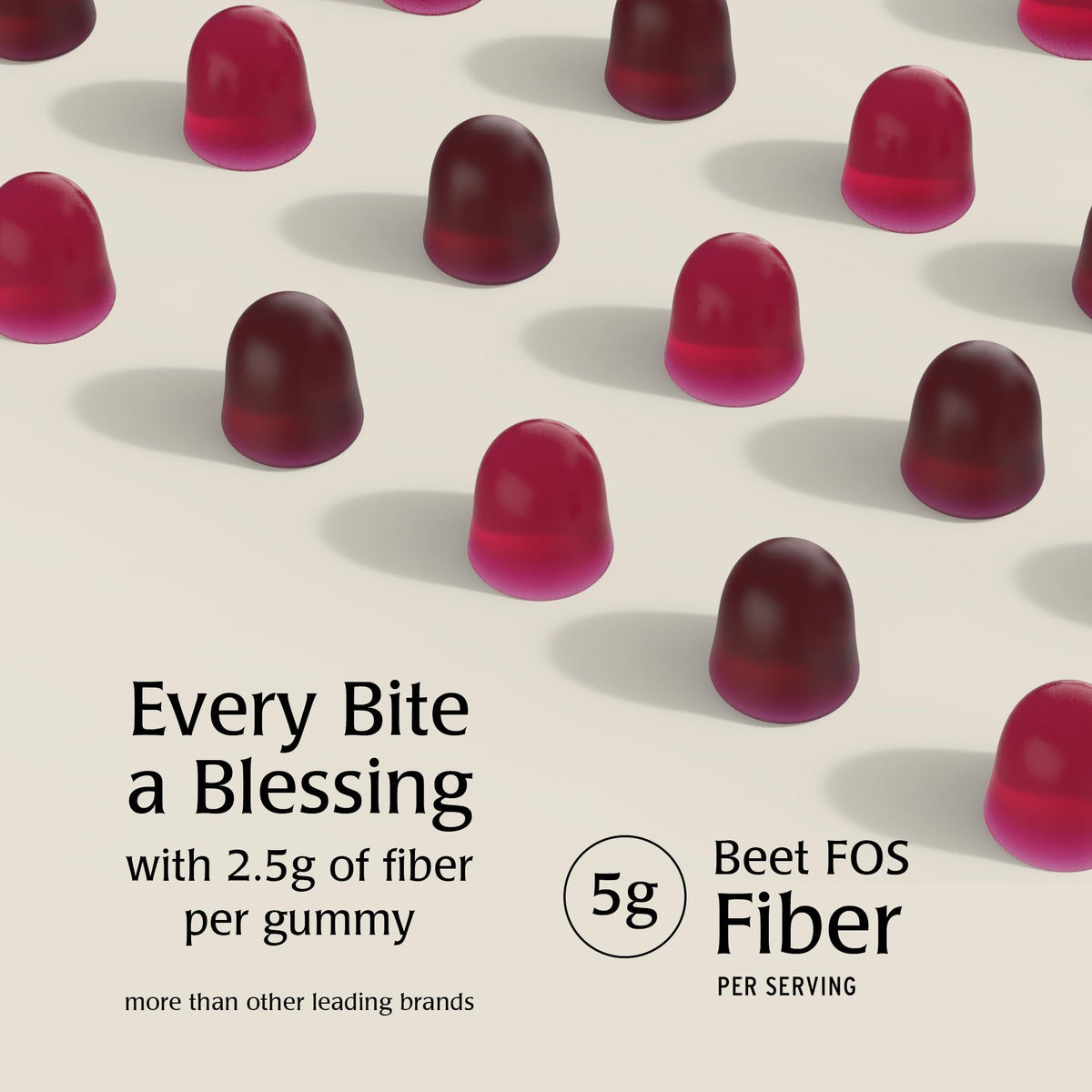 Blessments - Prebiotic Fiber Gummies for Adults & Kids with No Added Sugar- 5g (60 Count) High Fiber Supplement Gummies - Vegan - Keto Friendly - Digestive Health Supplements - PrimeBioHealth - canada supplements
